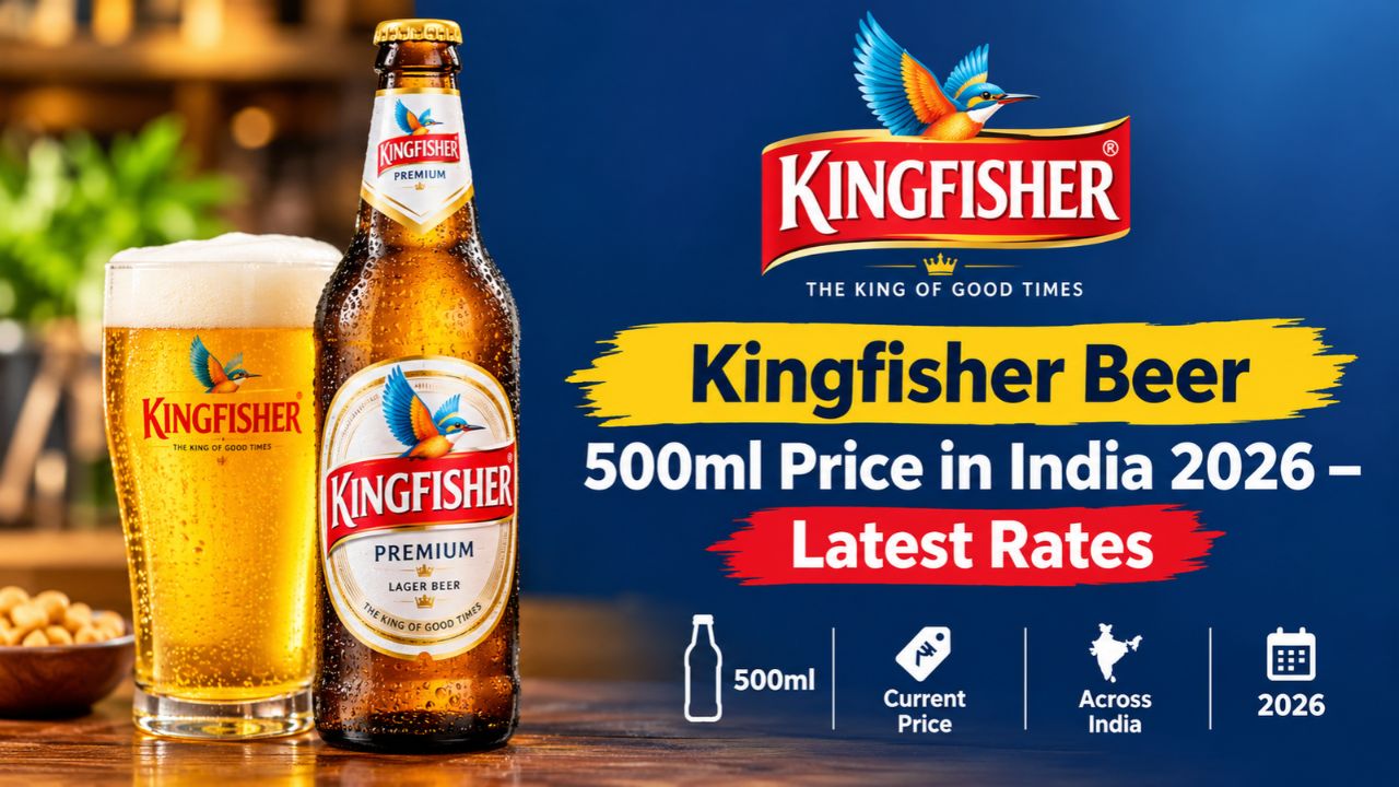 Kingfisher Beer 500ml Price in India 2026 – Latest Rates