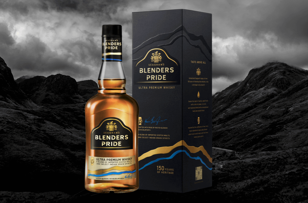 Blenders Pride 750ml Cost in Uttar Pradesh Today