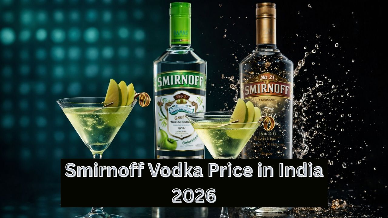 Smirnoff Vodka Price in India 2026 – Latest Bottle Price List