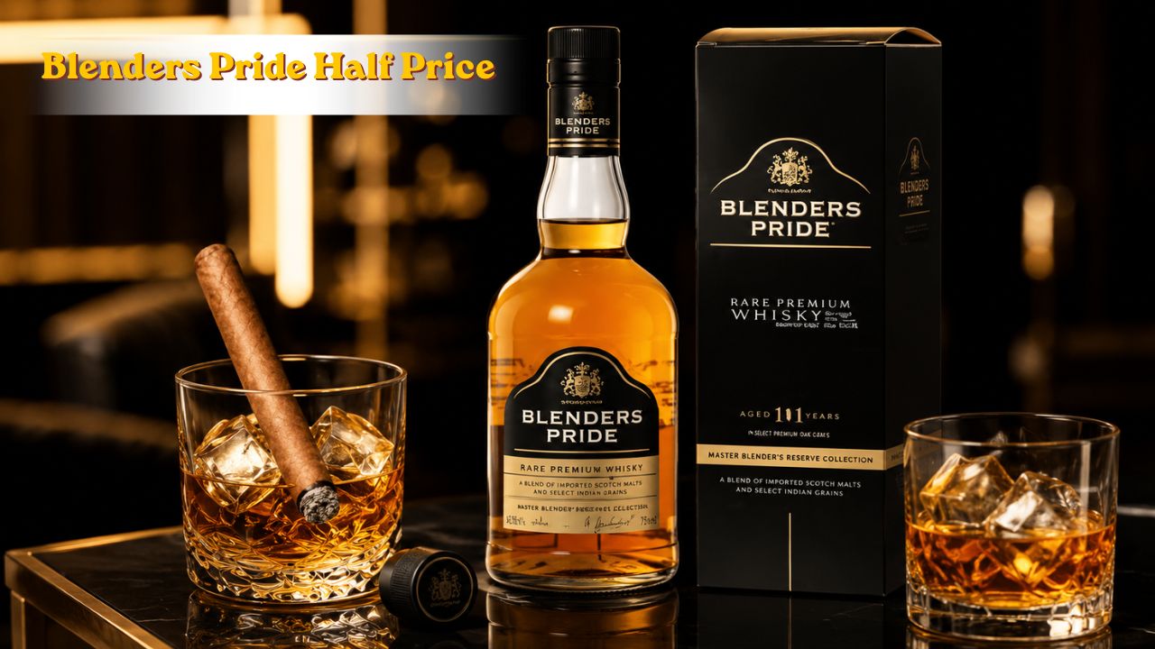 Blenders Pride Half Price 2026: Latest 375ml Bottle Price in India