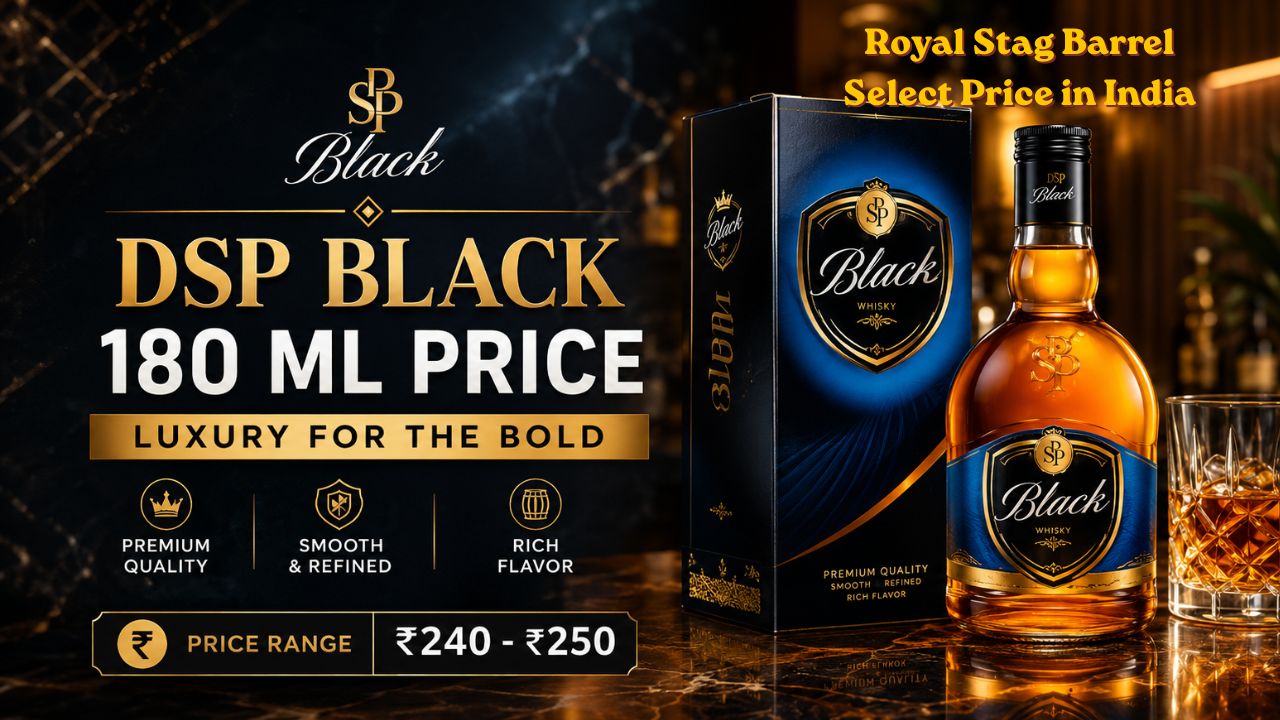 Royal Stag Barrel Select Price in India 2026 – 180ml, 375ml, 750ml & 1L Rates