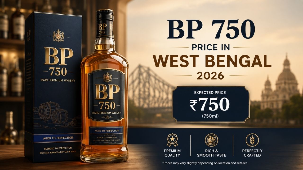BP 750 Price in West Bengal 2026 – Latest Blender's Pride Whisky Price List