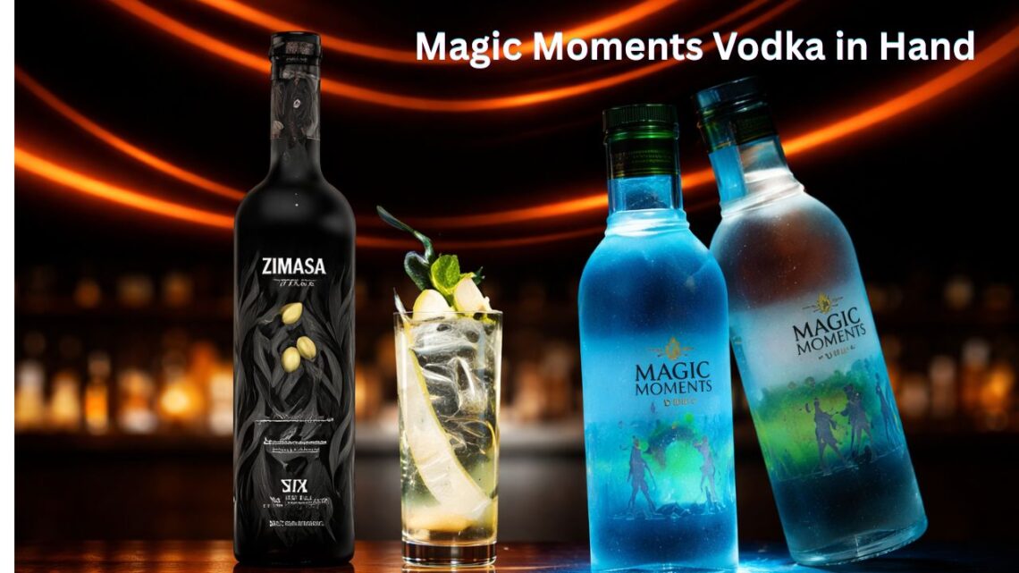 Magic Moments Vodka in Hand