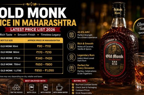 Old Monk Price in Maharashtra