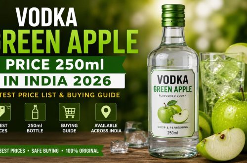 Vodka Green Apple Price 250ml in India